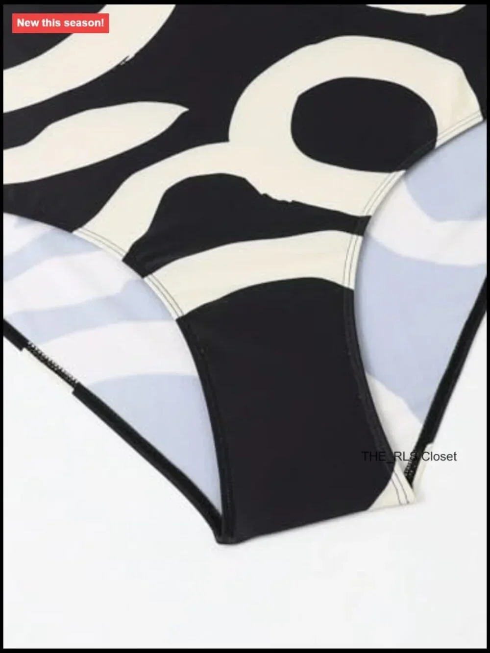 Plus Size 3 Piece One Shoulder Bikini Set with Cover Up